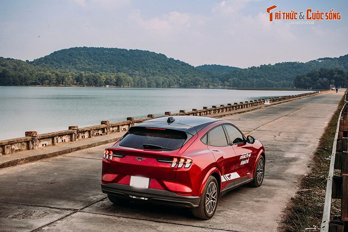 Mustang Mach-E trang bị hệ thống hỗ trợ người lái tiên tiến bao gồm các tính năng: Kiểm soát hành trình thích ứng với chức năng Stop &amp; Go, hệ thống định tâm làn đường, phanh khẩn cấp tự động, giám sát điểm mù với cảnh báo phương tiện cắt ngang, hỗ trợ giữ làn đường, giám sát người lái, hỗ trợ phanh khi lùi và camera 360 độ. Xe có 9 túi khí, hệ thống phanh ABS, EBD, cân bằng điện tử và chống trượt, cảm biến đỗ xe trước sau, bộ kit vá lốp.