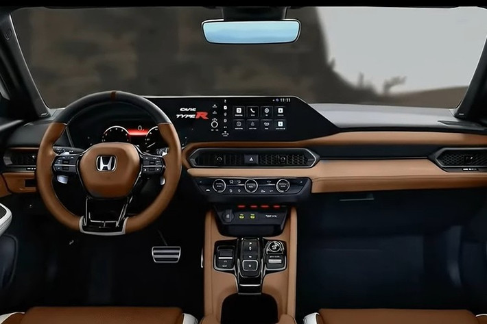 Bên trong, khoang nội thất lấy cảm hứng từ Honda Prelude Hybrid với cách bố trí màn hình đồng hồ và trung tâm liền khối. Màn hình kỹ thuật số cỡ lớn, tích hợp các giao diện hiển thị thống nhất, giúp mang lại trải nghiệm hiện đại hơn hẳn.