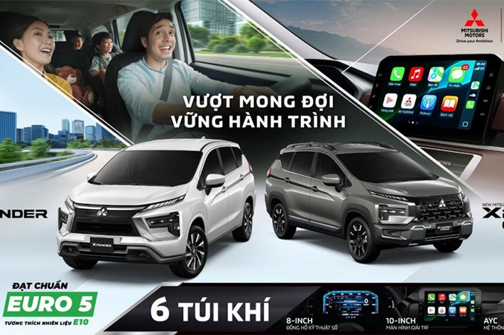 Xpander AT Premium 2025 có giá bán là 659 triệu đồng và phiên bản Xpander Cross 2025 có giá là 699 triệu đồng (cùng tăng 1 triệu đồng so với trước đây). Việc ra mắt phiên bản mới của Xpander và Xpander Cross không chỉ nhằm duy trì sức cạnh tranh trong phân khúc MPV vốn ngày càng sôi động, mà còn thể hiện chiến lược lâu dài của Mitsubishi trong việc đồng hành cùng khách hàng Việt.