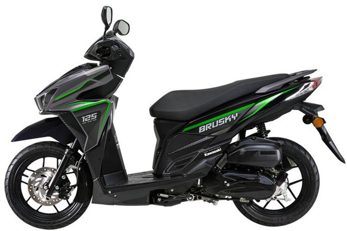 BRUSKY 125 được tạo ra với mục đích trở thành một chiếc xe sử dụng hằng ngày, có tính linh hoạt cao, trọng lượng nhẹ và giữ được vẻ ngoài thể thao theo phong cách quen thuộc của Kawasaki. Xe sử dụng nền tảng từ Modenas Karisma 125S - mẫu xe do nhà sản xuất Malaysia phát triển.
