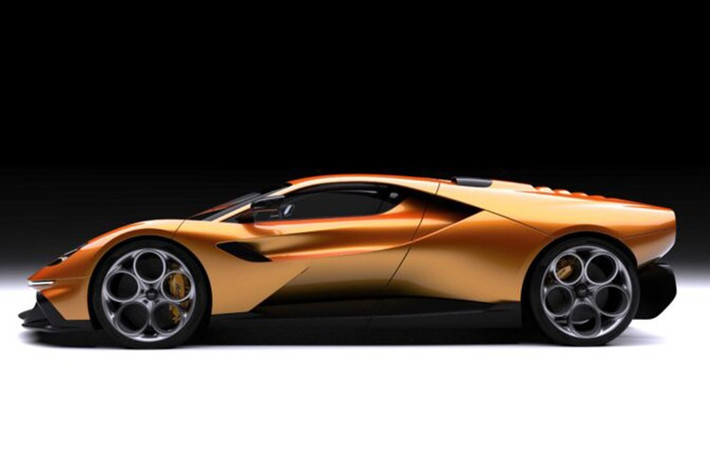 Một chiếc Gordon Murray Automotive T.50 cũng nhẹ tương tự, ba chỗ ngồi và động cơ Cosworth V12 có vòng tua máy lên đến 11.500 vòng/phút.