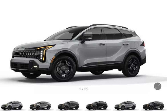 Đạt doanh số kỷ lục tại Mỹ trong năm 2025, Kia vẫn khiến không ít người dùng thất vọng khi ngày càng "bảo thủ" trong cách phối màu cho các mẫu xe mới. Điển hình là Kia Sportage 2026 – mẫu SUV hạng C được xem là tiêu biểu cho xu hướng đơn sắc, với gần như toàn bộ các tùy chọn màu sơn nằm trong nhóm xám, trắng và đen.