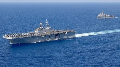 USS Gerald R. Ford giữ vai trò mũi nhọn trong chiến dịch quân sự chống Iran, bất chấp sự cố trên tàu