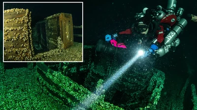 Tàu đắm cổ còn nguyên vẹn bất ngờ được phát hiện dưới hồ Ontario