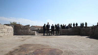 Phát hiện quần thể kiến trúc cổ tại Kayseri với tranh sàn khảm độc đáo