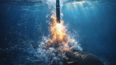 Ấn Độ thử nghiệm tên lửa K-4 tầm bắn 3.500 km từ tàu ngầm hạt nhân