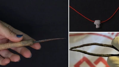 Soi nhiều cổ vật lạ 3.200 năm tuổi trong gò chôn cất cổ xưa