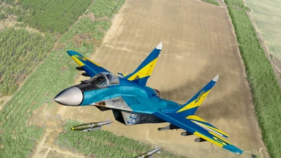 Máy bay chiến đấu MiG-29 Ukraine thích nghi với tên lửa của phương Tây