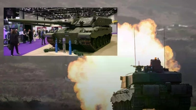 Xe tăng chiến đấu chủ lực Challenger 3 đã đạt cột mốc then chốt đối với Lục quân Anh khi hoàn tất lần bắn đạn thật có kíp lái đầu tiên trên lãnh thổ Anh, đánh dấu việc chương trình chuyển từ giai đoạn thử nghiệm kiểm soát sang thẩm định tác chiến. (Nguồn ảnh: Rheinmetall / Army Recognition Group)