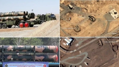 Bệ phóng của hệ thống phòng không S-300.