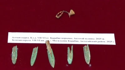 Ngôi mộ cổ từ thế kỷ 6-7 của chiến binh Saka được khai quật tại Kazakhstan