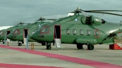 Lý do trực thăng Mi-38T mới của Nga được giao cho Không quân Myanmar