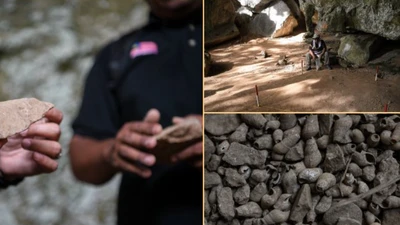 Hang động Gunung Pulai hé lộ nguồn gốc cổ đại của người tiền sử Malaysia