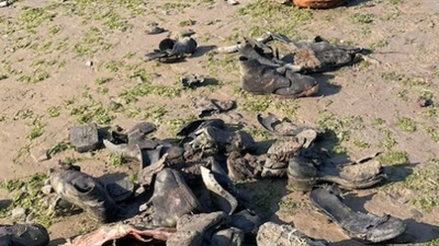 Giày cổ từ thế kỷ 19 được phát hiện tại bãi biển Ogmore-By-Sea