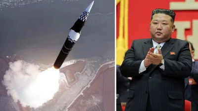 Chủ tịch Kim Jong Un và vụ phóng tên lửa siêu vượt âm Hwasong-16B