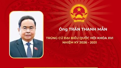 Ông Trần Thanh Mẫn trúng cử Đại biểu Quốc hội Khóa XVI