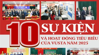10 hoạt động tiêu biểu của VUSTA năm 2025