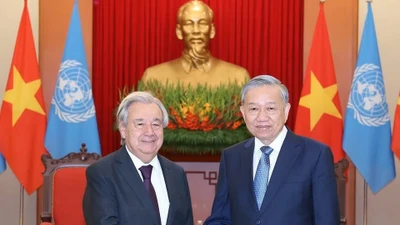 Tổng Bí thư Tô Lâm tiếp Tổng Thư ký Liên Hợp Quốc Antonio Guterres