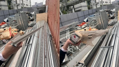 Giả làm công nhân vào KCN Nam Sơn - Hạp Lĩnh trộm 1.600 thanh ray nhôm