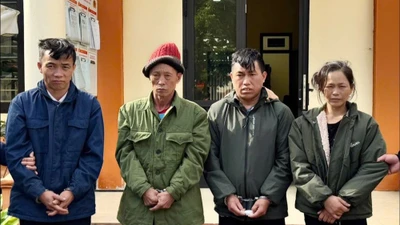 Côn an Sơn La bắt giữ 4 đối tượng, thu giữ gần 1.000 viên ma tuý tổng hợp