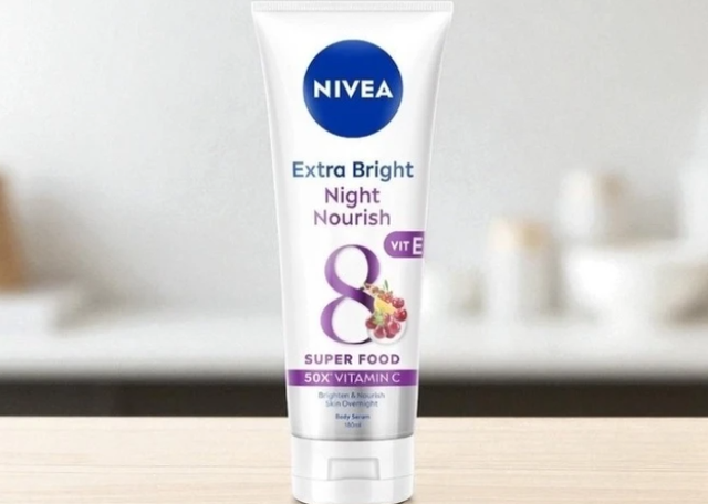 Sản phẩm Nivea Extra Bright Night Nourish. Ảnh minh họa/Nguồn baovanhoa.vn