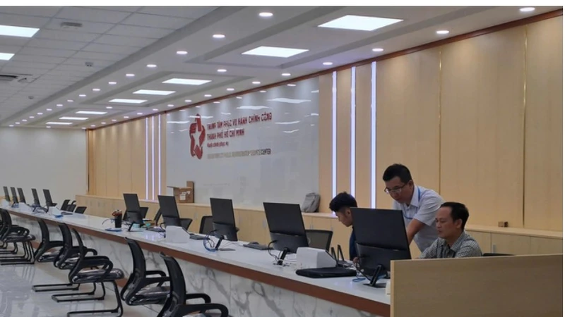 Trung tâm Phục vụ hành chính công TP HCM đã sẵn sàng