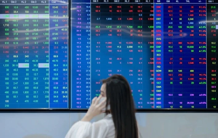 Tiền vào chứng khoán 'mất hút'