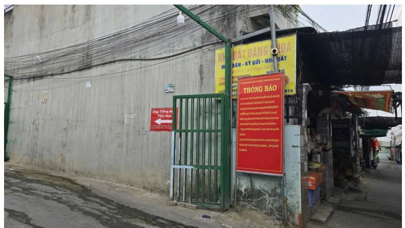 Khởi tố vụ án xây dựng gần 50 căn nhà trên đất người khác ở TP HCM