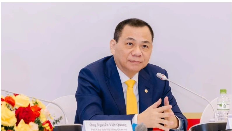 Tài sản ông Phạm Nhật Vượng giảm 2 tỷ USD một ngày