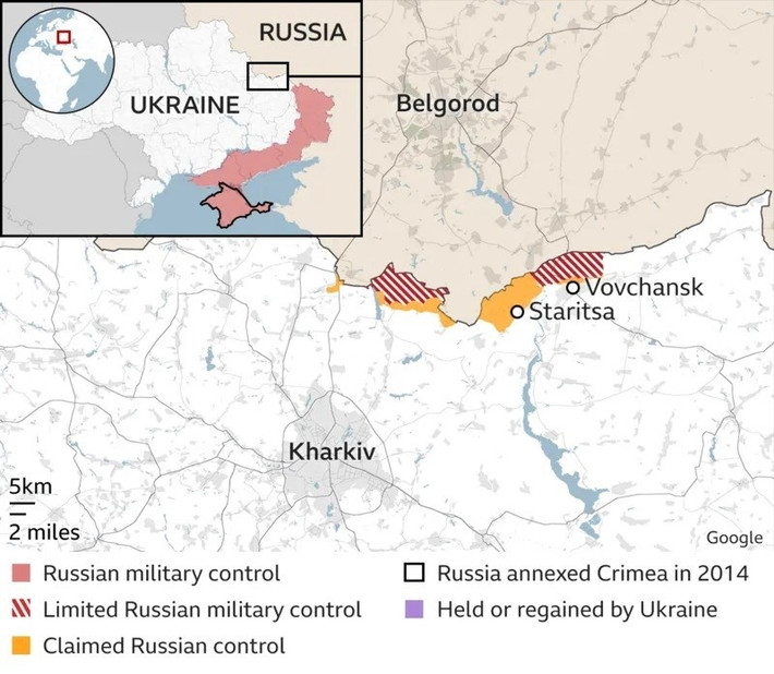6. Giao tranh tiếp tục diễn ra ở phía nam và tây Vovchansk (tỉnh Kharkov), thành phố mà RFAF tuyên bố đã giành quyền kiểm soát vào ngày 7/12. Tại vùng Sumy, làng Grabovskoye và khu vực phía bắc của nó đã nằm dưới sự kiểm soát của quân Nga. Như vậy, việc mở rộng thành công "vùng đệm" dọc theo biên giới quốc gia Nga vẫn tiếp tục.