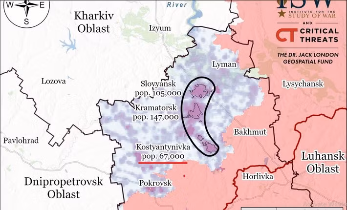 Kostiantynivka nằm ngay phía đông bắc Pokrovsk, là một cứ điểm quan trọng trong “vành đai pháo đài Donetsk” của quân đội Ukraine (AFU). Trận chiến khốc liệt nơi đây, từ lâu đã trở thành một cối xay thịt đẫm máu, và không ai biết cuộc chiến đẫm máu này sẽ còn kéo dài bao lâu nữa.