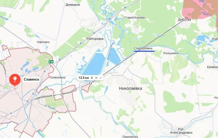 Với việc tiếp cận làng Dibrova, giúp cho RFAF tiếp cận thành phố Slovyansk từ phía đông bắc. như vậy đến ngày 1/12, khoảng cách từ các vị trí tiền phương của quân Nga đến ranh giới thành phố Slovyansk, hiện rút ngắn xuống chỉ còn khoảng 12,5 km.