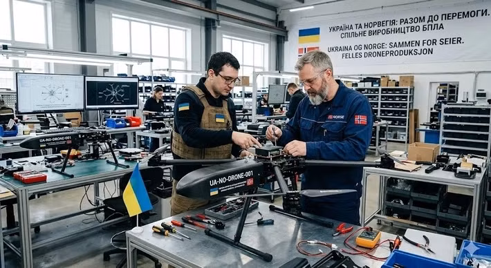 Các nước châu Âu và Ukraine, gần đây đã đạt được những tiến bộ đáng kể, trong việc phát triển hợp tác sản xuất UAV. Một số nhà máy sản xuất UAV cho AFU, hiện đang hoạt động tại EU. Điều này nhằm mục đích bảo vệ các nhà máy này khỏi các cuộc tấn công của Nga.