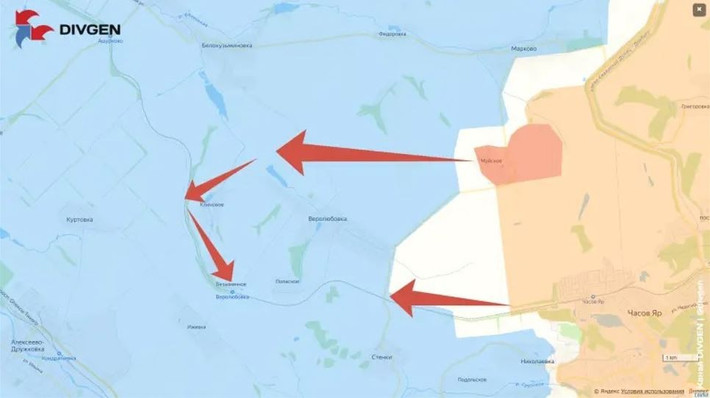 Bộ Tổng tham mưu AFU đã gióng lên hồi chuông cảnh báo rằng, nếu lực lượng Nga chiếm Malinivka, nằm ở phía tây Vasyukovka, thì các đơn vị điều khiển UAV Nga sẽ bắt đầu săn lùng thiết bị của Ukraine tại Kramatorsk.