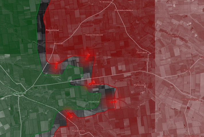 Hiện khu vực phòng thủ Huliaipole hiện đang nằm trong một dạng vòng vây bán nguyệt, có thể trở thành "nồi hơi" bất cứ lúc nào. Việc kiểm soát Huliaipole sẽ giúp RFAF bắt đầu tiến về thành phố Zaporizhia, đánh úp khu vực phòng thủ Orekhovo của AFU từ phía bắc.