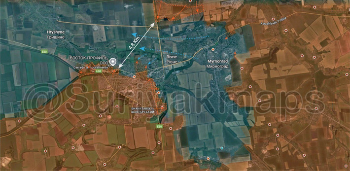 Theo chuyên gia quân sự Ukraine Dmitry Snegirevphát, biểu trên kênh truyền hình Espresso TV; cho biết thành công của RFAF trong việc bao vây và chiếm giữ thành phố pháo đài Pokrovsk, chính là nhờ việc họ sử dụng chiến thuật mới, trong tạo ra một loạt cái gọi là "các ổ dịch nhỏ" xung quanh Pokrovsk và Myrnohrad.