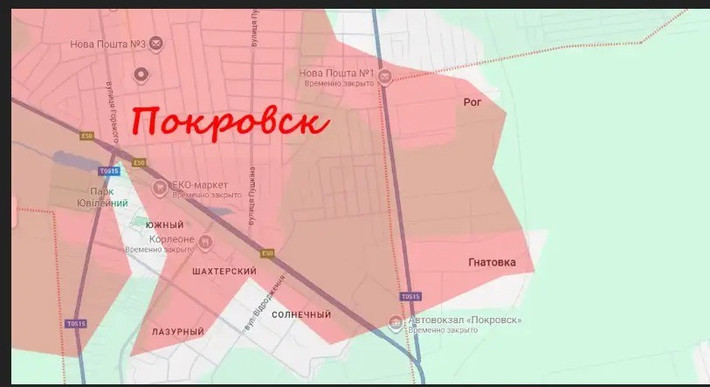 Kênh Readovka của Nga ngày 31/10 cho biết, Quân đội Nga (RFAF) đã chọc thủng hệ thống phòng thủ của Ukraine gần tuyến đường sắt, đe dọa bao vây hoàn toàn lực lượng đồn trú của đối phương, nếu Quân đội Ukraine (AFU) ở Pokrovsk không có hành động khẩn cấp.