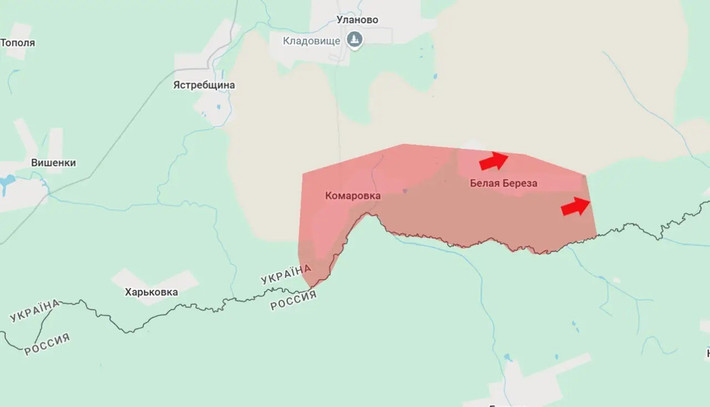 Trong những ngày đầu năm 2026, trên mặt trận Sumy, Bộ Quốc phòng Nga báo cáo một thắng lợi: "Các đơn vị thuộc Cụm Tập đoàn quân phía Bắc đã kiểm soát được ngôi làng Belaya Bereza ở vùng Sumy, thông qua các trận đánh ác liệt". Buộc Bộ Tổng tham mưu Quân đội Ukraine đứng trước lựa chọn, tiếp tục phản công ở Kupyansk hoặc bảo vệ Sumy, tránh Nga “thông đường” đến thủ đô Kiev.