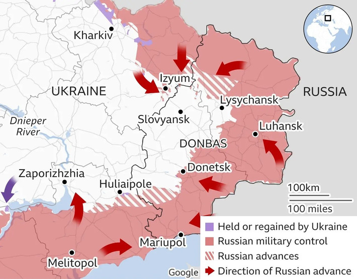 Nhờ những chiến thuật mới này, theo ước tính của ISW, RFAF đã kiểm soát thêm được 4.831 km2 lãnh thổ vào năm 2025 và tái chiếm được 473 km2 ở tỉnh Kursk, trước đây bị quân Ukraine chiếm đóng. Để so sánh, theo ước tính của ISW, vào năm 2024, RFAF chiếm được 3.604 km2.