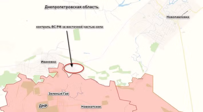 Trang Military Review đưa tin, Quân đội Nga (RFAF) đã vượt sông Volchya trên ranh giới giữa tỉnh Donetsk và tỉnh Dnipropetrovsk, tiến vào và chiếm giữ một vị trí ở phía đông ngôi làng Ivanivka, nhằm thiết lập một đầu cầu vững chắc ở đây.