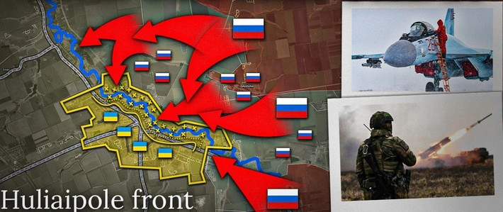 Còn theo các nguồn tin từ Nga, RFAF hiện đang tích cực tấn công Hulyaipole. Cũng cần nhấn mạnh rằng, các đơn vị UAV của RFAF đã thiết lập kiểm soát bằng hỏa lực đối với hệ thống tiếp vận cho quân phòng thủ AFU ở Huliaipole, trong vòng bán kính 20 km.