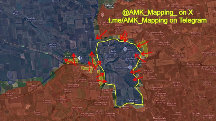 Chiến thuật tiến công của RFAF trong khu đô thị Pokrovsk không diễn ra dồn dập, mà theo kiểu tấn công trinh sát, nhằm phát hiện các điểm yếu trong hệ thống phòng thủ của AFU, và có vẻ như họ đã tìm thấy chúng. Các điểm yếu đã được xác định ở các khu vực Zverevo và Shevchenko, cũng như dọc theo tuyến đường sắt từ Kotlino đến trung tâm thành phố.
