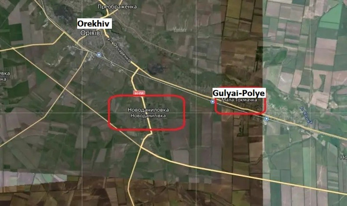 Đồng thời, RFAF mở một cuộc tấn công quy mô lớn vào khu vực Orekhiv và chiếm Mala Tokmachka ở phía đông nam Orekhiv, nơi được ví là cửa ngõ vào Orekhiv. Giờ đây, khi cửa ngõ này đã bị mất, Orekhiv đang đối mặt với nguy cơ bị bao vây.