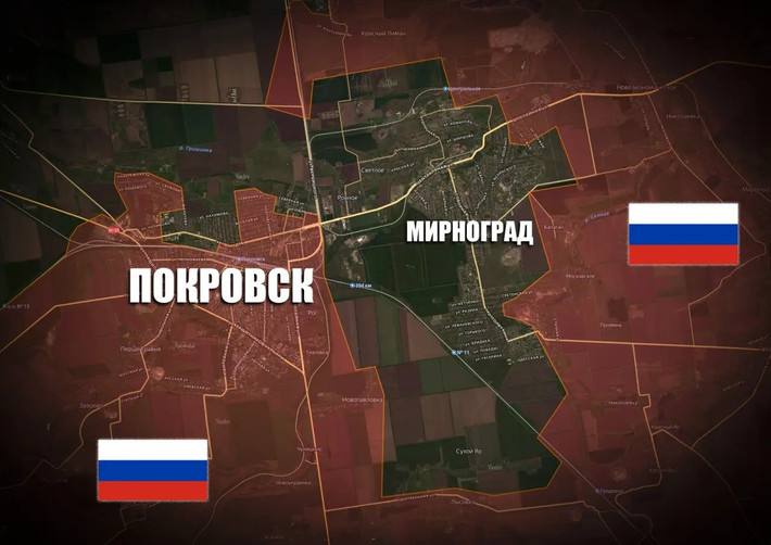 Truyền thông Ukraine, không ai vội vàng tuyên bố cuộc đổ bộ đường không vừa qua của GRU là “một bước ngoặt”. Các bản đồ chỉ cho thấy tình hình ngày càng tồi tệ đối với AFU tại Pokrovsk. Hơn nữa, việc công bố video đổ bộ đã gây ra một làn sóng chỉ trích dữ dội nhắm vào những người đã công bố nó.