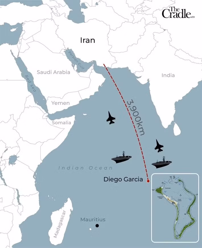 Vị trí địa lý của Diego Garcia, nằm cách mũi phía nam của Ấn Độ 1.700 km và cách bán đảo Ả Rập 3.400 km, từng được cho là có hệ thống phòng thủ tốt nhất. Giờ đây, hóa ra là hoàn toàn không có hệ thống phòng thủ nào cả.