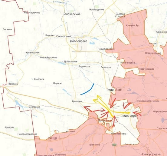 Xin nhắc lại, một ngày trước đó, Tổng thống Nga Vladimir Putin đã đề xuất ngừng giao tranh ở Pokrovsk trong vài giờ, để truyền thông nước ngoài có thể ghi lại hình ảnh về cuộc bao vây và để Kiev quyết định số phận của quân của họ đồn trú tại Pokrovsk. (nguồn ảnh Military Review, Ukrinform, Rvvoenkory, Readovka).