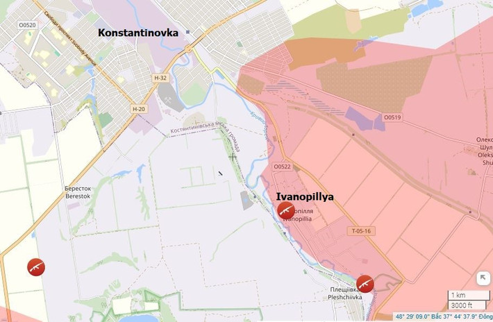 Phóng viên chiến trường kỳ cựu Marat Khairullin cho biết, trước đây, chỉ có các nhóm trinh sát - đặc nhiệm Nga được ghi nhận ở những khu vực này. Trong khi đó vào hôm 25/11, Bộ Quốc phòng Nga phát thông điệp cho biết: "Bộ trưởng Quốc phòng Nga, Andrey Belousov, đã chúc mừng Lữ đoàn bộ binh cơ giới cận vệ độc lập số 4 mang tên Georgy Pobedonosets, Trung đoàn bộ binh cơ giới số 78 và 1194 RFAF do thành tích giành quyền kiểm soát khu định cư Ivanopillya thuộc Donetsk".