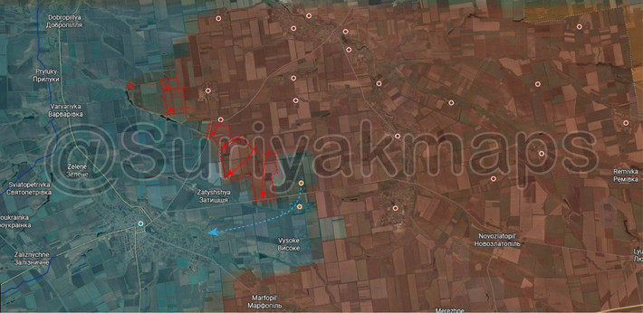 Ở khu vực phía nam, lợi dụng quân Ukraine bị “hút” vào mặt trận Pokrovsk, RFAF đã xâm nhập mạnh vào khu vực Dnipropetrovsk, đe dọa trung tâm hậu cần phía nam của AFU; đồng thời tiến mạnh từ phía đông Zaporozhye, áp sát Orekhiv, đầu cầu của cuộc “đại phản công” mùa hè năm 2023 của AFU.