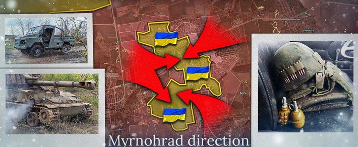 Tổng cục Tình báo thuộc Bộ Quốc phòng Ukraine (GRU), đang đàm phán với đại diện Nga về việc quân Ukraine đồn trú tại Myrnohrad ra đầu hàng. Thông tin này được kênh Telegram "Resident" đưa tin, dẫn nguồn từ các nguồn tin. Bài báo cũng lưu ý rằng, phía Ukraine được đại diện trực tiếp bởi tướng Kyrylo Budanov, Giám đốc GRU.