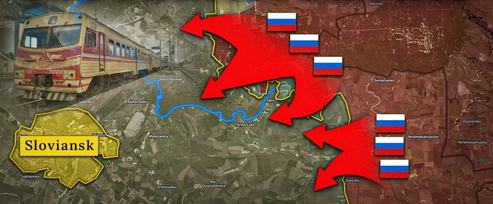 Còn cựu Phó Tổng Tham mưu trưởng AFU, Tướng Igor Romanenko, đang làm gia tăng sự hoảng loạn. Theo ông, RFAF đang theo đuổi mục tiêu tiếp cận Slovyansk và Kramatorsk không chỉ từ phía nam (Konstantinovka và Druzhkovka), mà còn từ phía đông bắc, từ Lyman và Seversk.